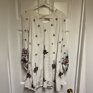Free People Emma Austin Mini Dress. Oversized. Womens size XS